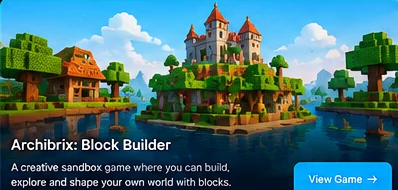 Illustrative Archibrix block building artwork